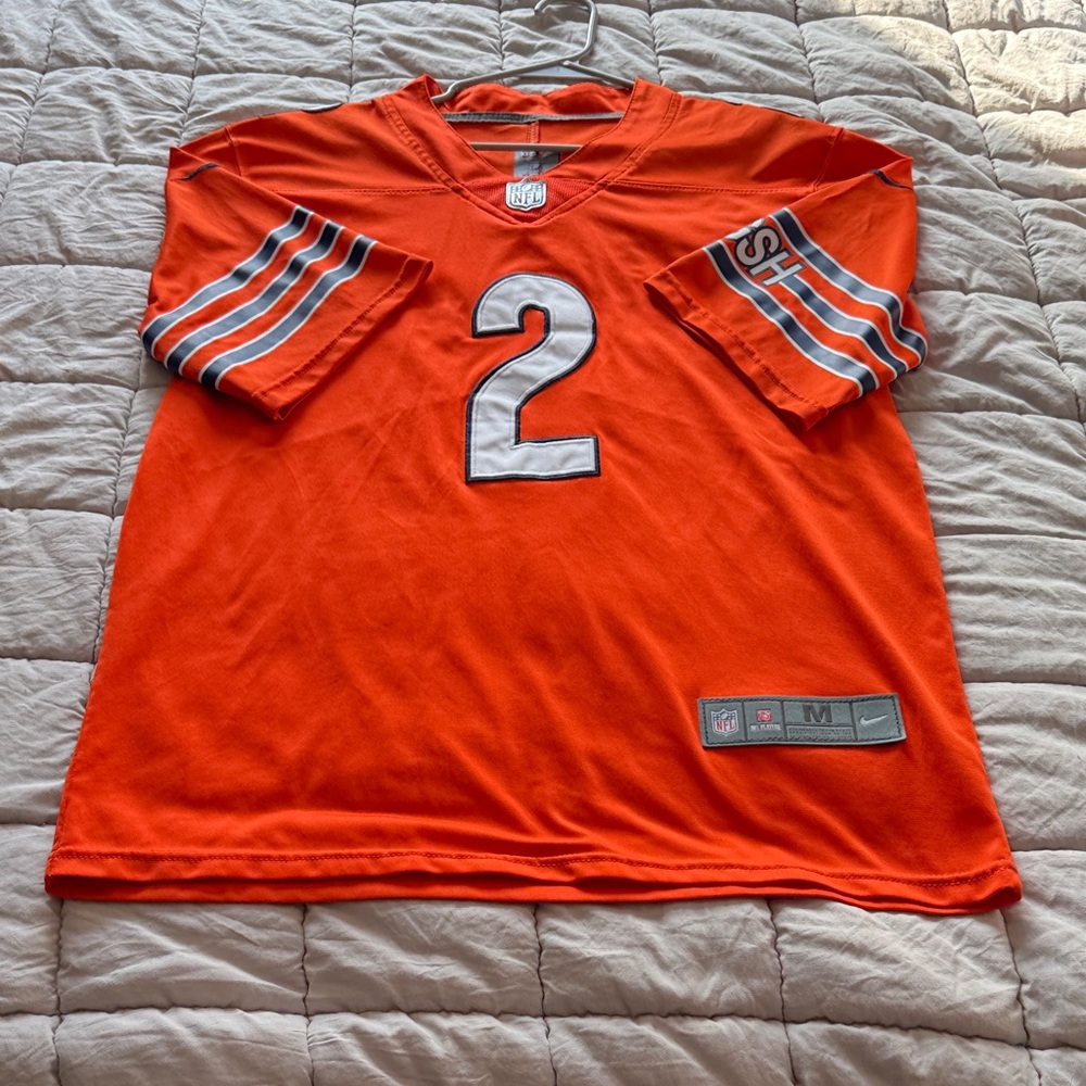 Nike Chicago Bears DJ Moore Orange Sports Jersey